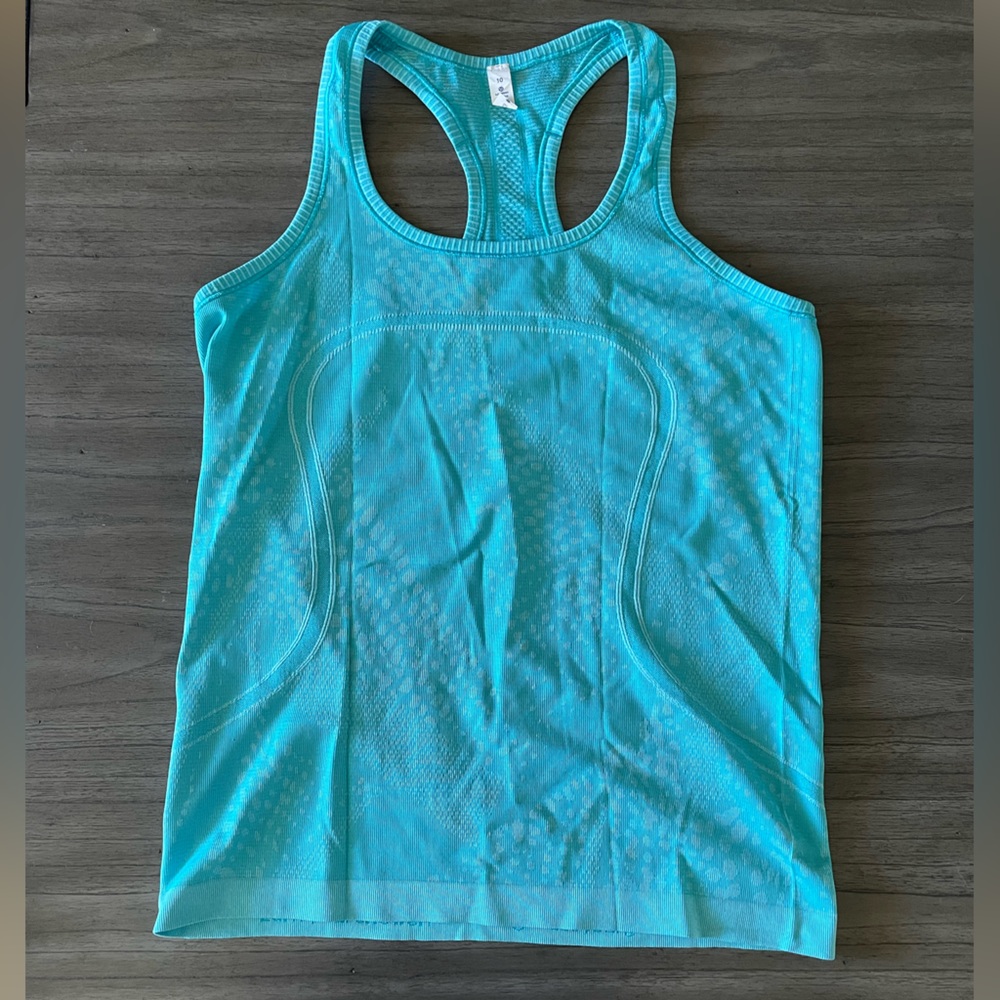 Turquoise Lululemon Tank